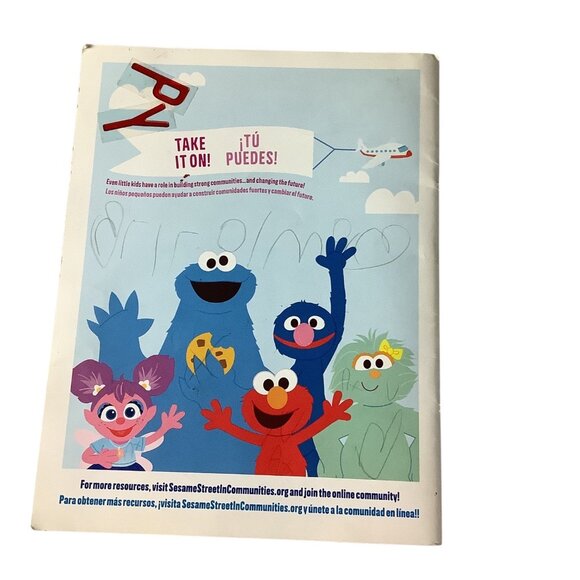 Sesame Street Little Neighbors Activity Book Bilingual Kids Collaboration PSEG - Picture 2 of 13